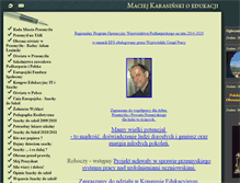 Tablet Screenshot of mkarasinski.pl